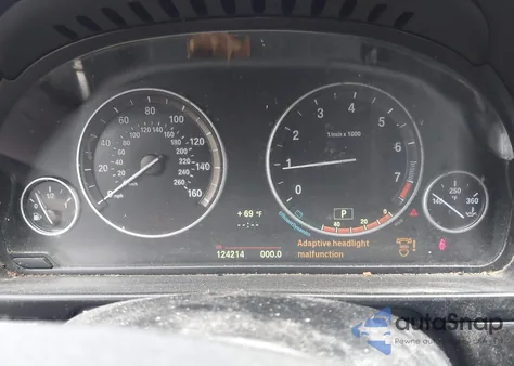 2014 BMW 528I xDrive из США, поврежденный, VIN WBA5A7C5XED614554